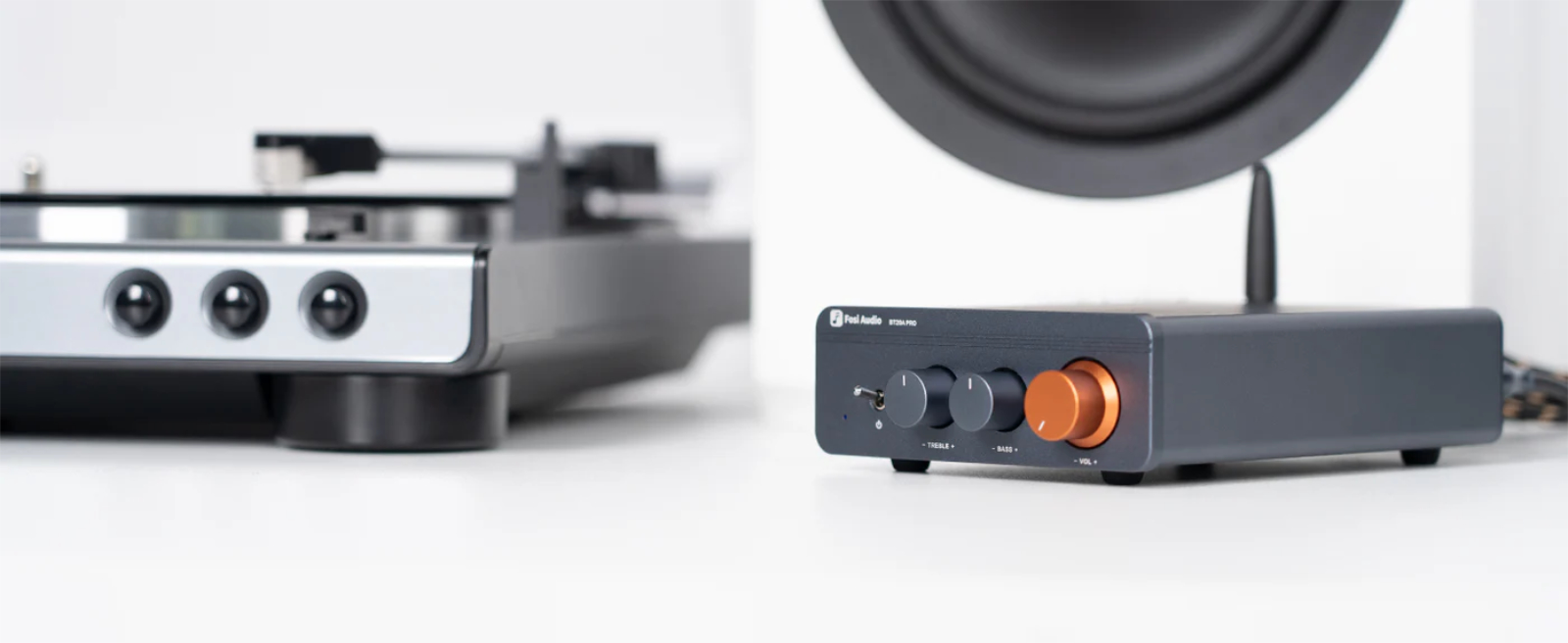 Fosi Audio BT20A Pro Blue (48 V) wzmacniacz mocy z Bluetooth 5.0